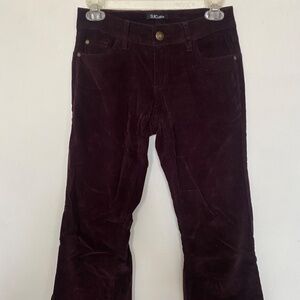 Dark Purple Corduroy Bellbottoms